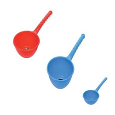 자루바가지 중 플라스틱 바가지 물바 w 수납 정리, 블루