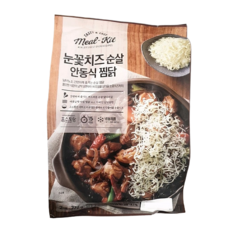 애슐리 눈꽃치즈 순살 안동식 찜닭, 단품, 772g, 1개