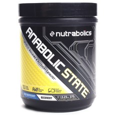 NUTRABOLICS Anabolic state複合胺基酸粉 冰覆盆子口味, 375g, 1罐