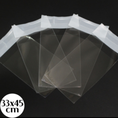접착 OPP 봉투 33cmX45cm 200개 포장 비닐 투명 오피피 포장지