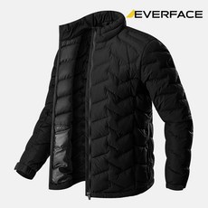 에버페이스 남성 빅사이즈 아웃도어 하이넥 프리미엄 경량 패딩 점퍼