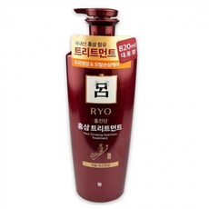려 트리트먼트 홍삼 영양 모근 강화 820ml, 1개, 1ml
