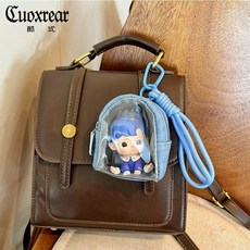 吧唧透明包外出溜娃包耳機迷你小錢包徽章收納展示保護套痛包掛件