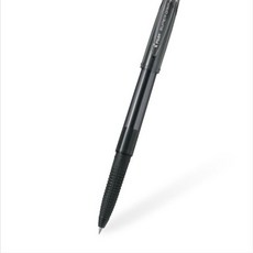 파이롯트 슈퍼그립g 캡식 단색 볼펜 0.5 0.7 1.0 1.2 1.6mm ang+12734pT, 1.6 흑, 본상품선택