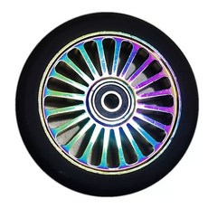 스턴트 스쿠터 바퀴 휠 묘기 프로 전문 기술용 PU, 1개, 펀 선 인코어 110x24 원조