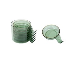 大豪哥選物 輕奢醬料碟4件套 餐桌調味碟 北歐風佐料小菜盤, 白, 1個