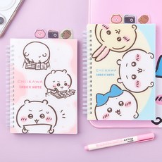 먼작귀 치이카와 캐릭터 인덱스 노트 2탄(랜덤발송) 044520, 단품, 단품