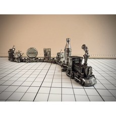 可口可樂 1996 絕版典藏 蒸氣火車組 鐵製品, 1個
