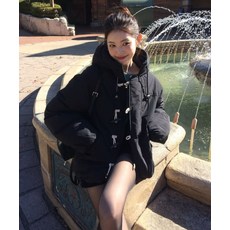 매장정품 코드그라피 CGP 더플 패딩_블랙 190767