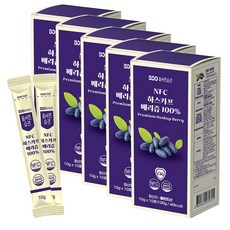 올바른습관 폴란드 NFC 하스카프베리착즙 100% 스틱, 5개, 100g 5개, 100g