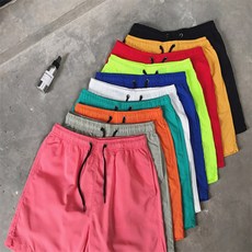 컬러풀 데일리 비치웨어 3부 반바지 여성여름반바지 비치반바지 여성여름바지 여름반바지