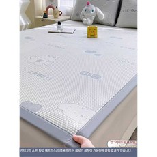 헤브잇 여름냉감패드 시원한 침대패드 패드, 도트핑크 180x200cm