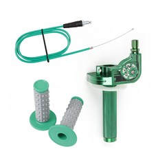 進店享8折適用KTM SX SXF XC 150 250 300 450大扭油大加油改裝加特林可視, 1個, 綠色大扭油+油門線+手把膠