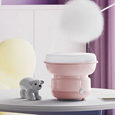 Detao 솜사탕 메이커 가정용 솜사탕 기계 솜사탕 만들기 DIY 간식 메이커 막대기 스푼 포함, 핑크