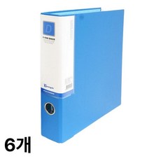 영오 합지 D링 바인더 A4 7cm, 청색, 6개