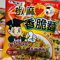 天福 椒麻脆麵 全素 點心麵 酥脆涮嘴 休閒零食, 250g, 1個