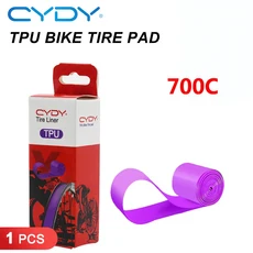 CYDY TPU 도로 자전거 타이어 라이너 카메라 내부 패드 보호 펑크 튜브 매트 700C 23c 25c 28c 32c 35c 40c 45c, 02 85mm, 01 700C를 입력하세요., [02] Bike Tire Pad 1Pcs