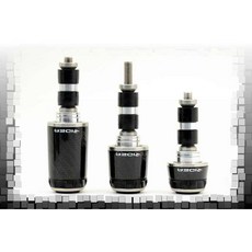 Ridea 碳纖維 卡夢 平衡端子 加重 端子 朝幸機車行 MSX、雷霆、Nikita、G6、刺激400、KXCT, 1個, 羽量版 (備註車種/改把備註款式)