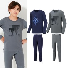 [엘인보아] 주니어 에어로히트 발열내의 2SET_ETS721