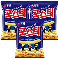 포스틱 과자, 84g, 3개