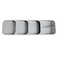 주방 서랍 커트레이 보관 나이프 거치대 스푼 포크 식기 정리함 용기 향신료 병 블록 랙, 01 Fork spoon storage