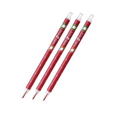 미피 슬림 색연필 채점펜 3psc, 1세트, 3개