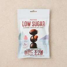 피코크 초코볼 로우슈거 아몬드 90g, 2개