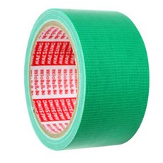 혜성 튼튼한 청테이프 녹색 천테이프 덕트테이프 25M, 청색, 1개