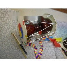 고고장구 연주용 악기 성인용 소가죽 채색 장구