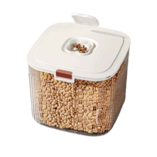 食品儲存容器, PET/單手彈蓋糧桶【約存放8kg糧】, 1個, 29L