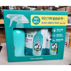 온더바디 발을씻자 프레시 민트 510ml 리필 1000ml 코튼풋 풋샴푸 풋케어 풋워시, 1개