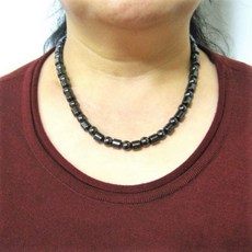 건강 자석팔찌 목걸이 게르마늄 마그네틱 팔찌줄, 자석목걸이 [D형], 1개