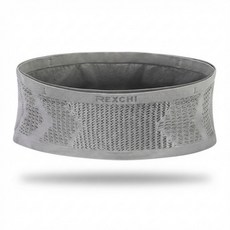 차차쿠바 경량 360도수납 러닝벨트 심리스 휴대폰 밴드, 그레이, 1개