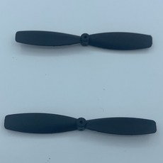 優選精品 高速強磁航模N50電機DC3.7v自製玩具遙控飛機模型 配固定翼正反漿 MGQX, 1個, 兩隻60mm正反槳葉