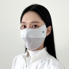 캠피셔스 UV차단 에어메쉬 마스크, 2개, 그레이