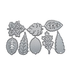 메이플 리프 메탈 커팅 다이 스텐실 DIY 스크랩부킹 앨범 종이 카드 템플릿 몰드 엠보싱 공예 장식