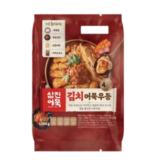 삼진어묵 김치어묵우동, 2개, 692g