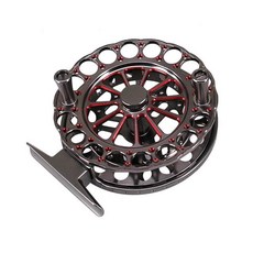 Deukio 超高速 前打輪 落入 磯釣 漁輪 - 前打竿/筏釣輪/牛車輪/八卦輪/落入輪/黑吉輪 捲線器, F90 銀灰+紅色