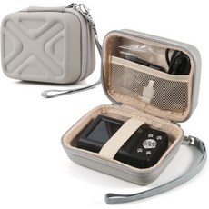 AbergBest 21 메가 픽셀 2.7인치 LCD 충전식 HD/Kodak Pixpro/Canon PowerShot ELPH 180/190/Sony DSCW800/DSCW830, Grey