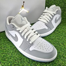 조던 1 로우 화이트 울프 그레이 DC0774-105