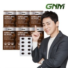 GNM 프로폴리스 플러스 아연 비타민D 6박스 (총 6개월분) / 비타민B 판토텐산, 30정
