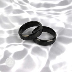 써지컬 티타늄 반지 블랙 검정반지 남성패션반지 악세서리반지
