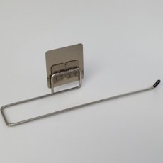 수건걸이 무타공 벽부착 행주 걸이 건조대 모던주방용품 튼튼한스테인레스 행주걸이대