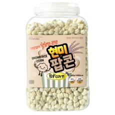 무설탕 곤약 현미 팝콘 건강 간식, 1개, 460g