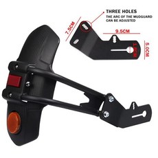 센다 오토바이 리어 펜더 머드가드 머드플랩 휠 스플래시 가드 커버, 2. B, 기본