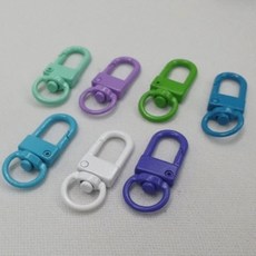 색상고리 셀프 믹스색5P 악세사리부자재 키링재료 오링 키링만들기 O링 가방키링, 없음, 상세설명 참조, 없음