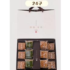 [포시즌] 수제 오란다 선물세트 24구 돌답례품 백일답례품 결혼답례품 기업답례품 [인천 청라 송도 등 전국 택배발송], 리뷰안함, 오리지날+크랜베리+유자+감태(각 6개씩)