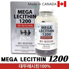 메가레시틴 1200 대두레시틴100% 1 200mg x 250정 508756, 1개
