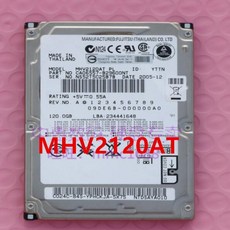 후지츠용 오리지널 HDD 노트북 MHV2120AT 용 120GB 2.5 인치 8MB 5400RPM 거의 신제품, 01 빠른  Mainland, 01 MHV2120AT