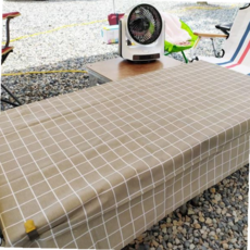 캠핑식탁보 캠핑 테이블보(4가지 컬러), 화이트